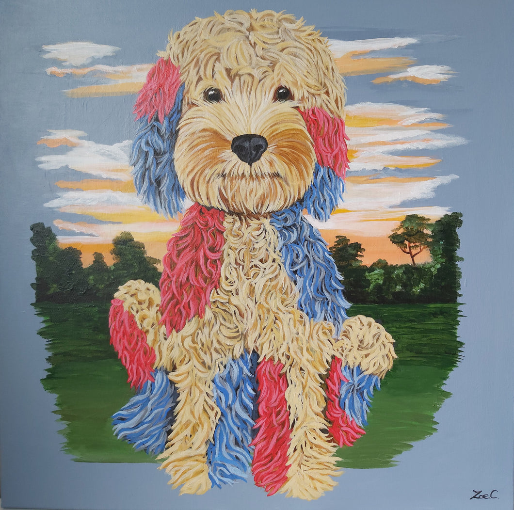 Cockapoo Original Painting